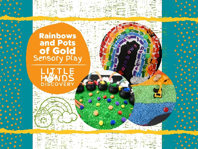 Rainbows & Pots of Gold Sensory Play Workshop (18 Months-6 Years)